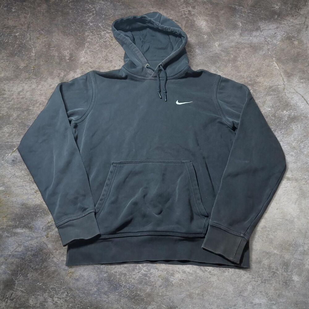 Nike Men's Black and Grey Hoodie